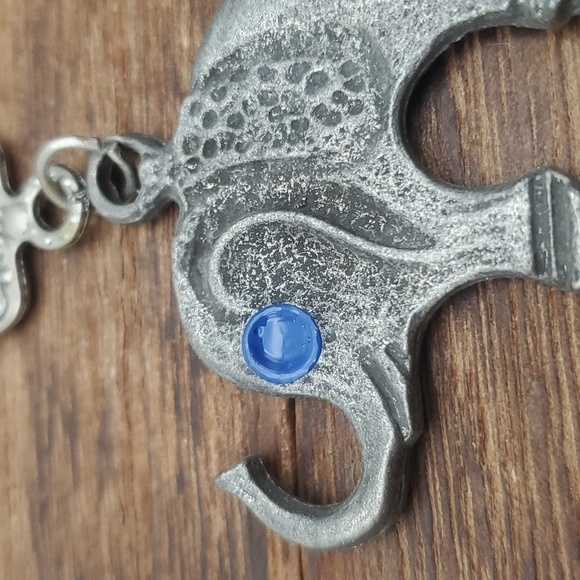 Evil eye large pendulum elephant pendant Chakra - Picture 2 of 3